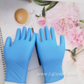 100pcs Box Waterproof Food Processing Blue Nitrile Gloves